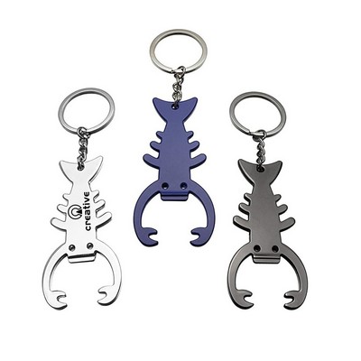 Lobster Bottle Opener W/ Keychain