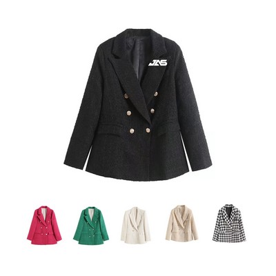 Women's Mid-length Suit Jacket