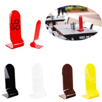 Table Numbers Signs