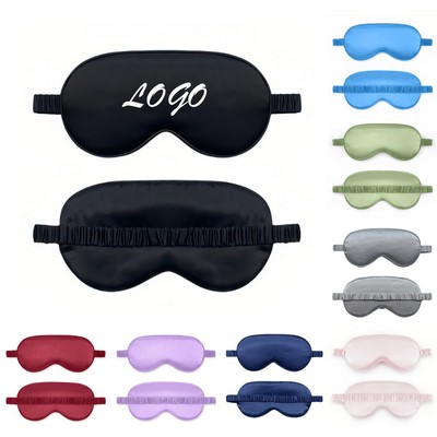 Silk Sleep Mask – Blackout, Lightweight & Adjustable, Zero Light Leak
