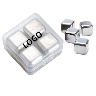 Stainless Steel Ice Cube Set