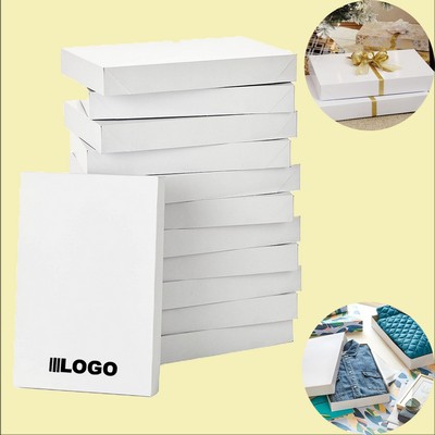 White Gift Wrap Boxes With Lids