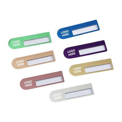 Eco-friendly Metal Name Badge Holder