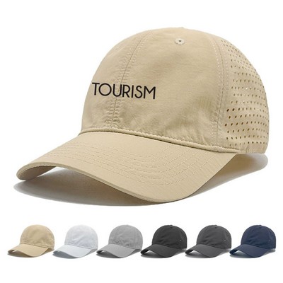 Summer quick-drying mesh hat