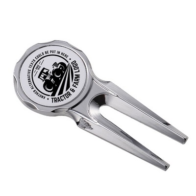 Golf Divot Repair Tool & Ball Marker