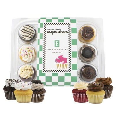 Signature Bite-Size Assorted Cupcakes with Sleeve
