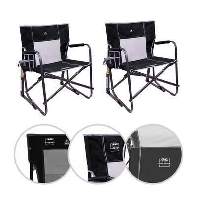 GCI Freestyle Rocker XL - Black (Set of 2)