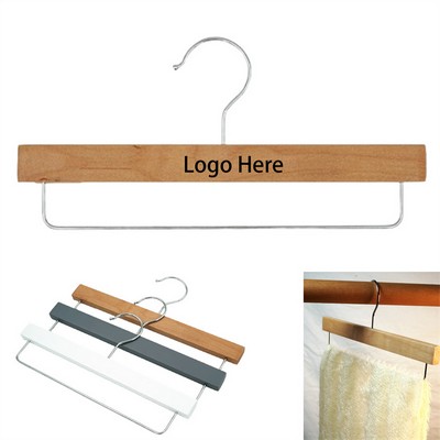 Solid Wood Clothes Hangers Organizer