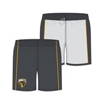 SAMPLE Juice Single-Ply Reversible Basketball 7 Short; Fusion Mesh; Womens; M