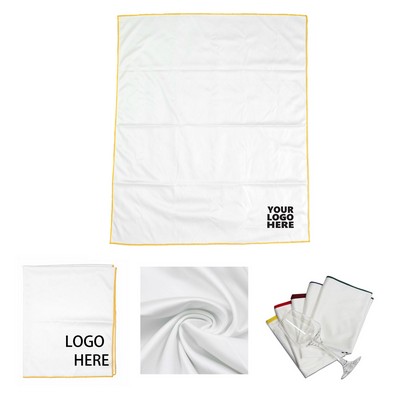 Microfiber Wine Glass Polishing Cloth
