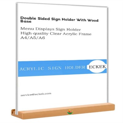 Acrylic Sign Holder