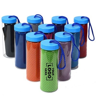Microfiber Cooling Towel with Bottle Handle