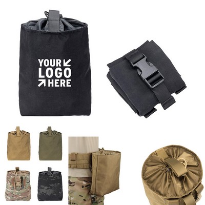 Tactical MOLLE Pouch w/ Foldable Oxford Fabric Design