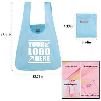Folding Reusable Tote Bag