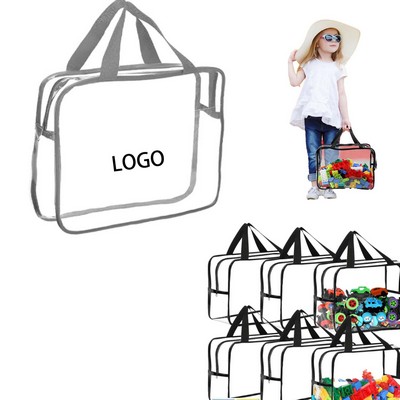 Transparent PVC Toy Storage Bag