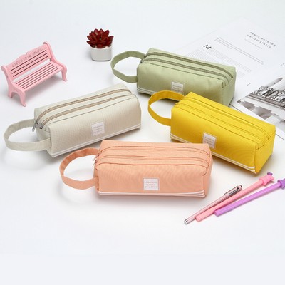 Stylish Canvas Pencil Case