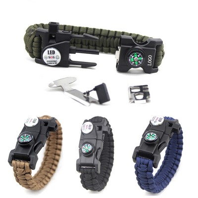 20 in 1 Survival Paracord Bracelet