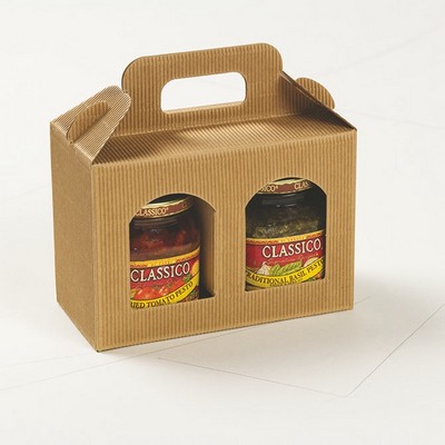Portavasetti 2-Jar Italian Carrier
