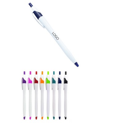 Plastic Click Ballpoint Pen