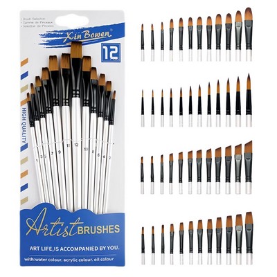 Custom Paint Brushes Set