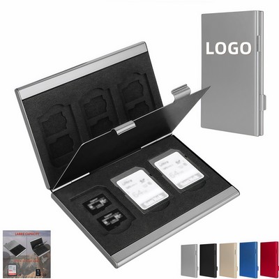 Aluminum Alloy Digital Memory Card Storage Case