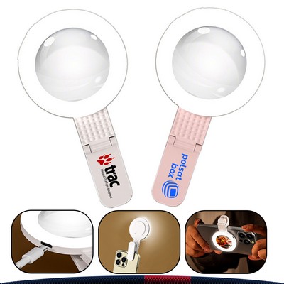 Glintor Clip-On Mirror Selfie Ring Light