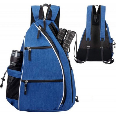 Zipper Sling Pickleball Backpack