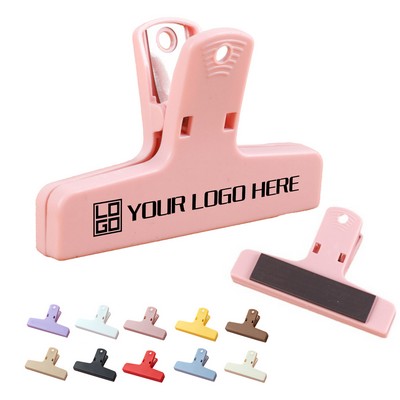 Colorful Plastic Magnetic Clip