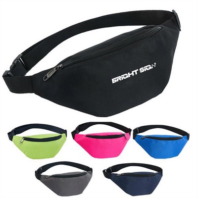 Unisex Waterproof Oxford Fanny Pack