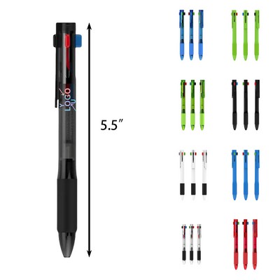 Versatile Quad-Color Ball Pens