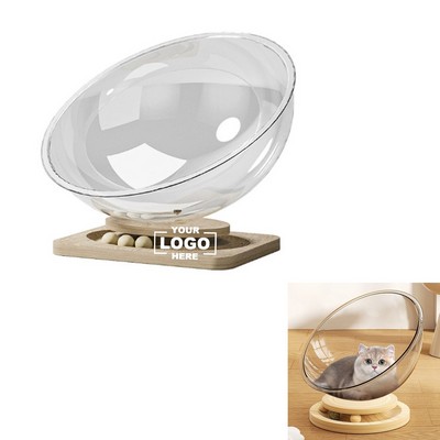 Wooden Cat Activity Center
