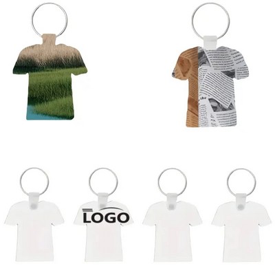 Mdf Double-Sided Heat Transfer Football Key Chains