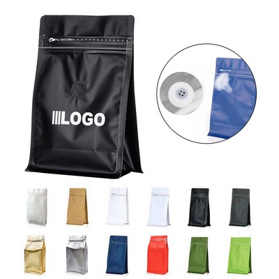 8 Oz Coffee Bags With Valve