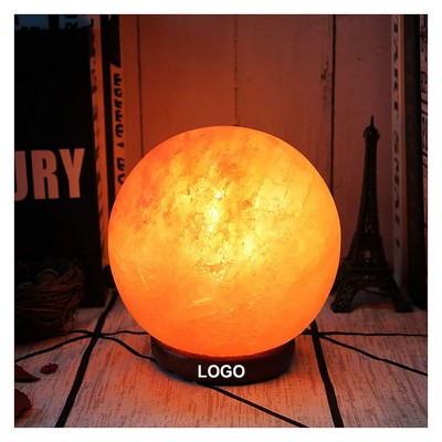 Creative Spherical Salt Lamp Ornament