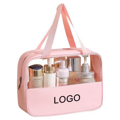 Waterproof Clear PVC Travel Toiletry Bag