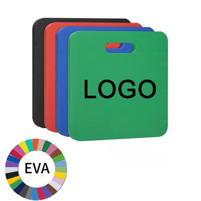 Custom Printed Portable EVA Stadium Seat Cushion w/Handle 13''x13''
