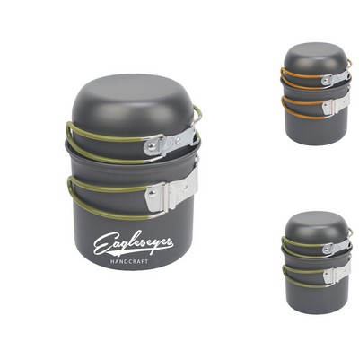 Camping Cookware Set with Storage Bag