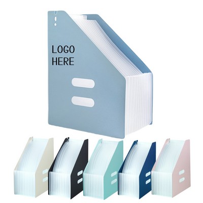 Large Capacity Desktop File Organizer Box File Folder