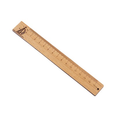 Custom Logo Wooden Ruler