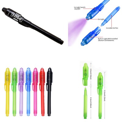 Invisible Ink UV Pen for Secret Messages