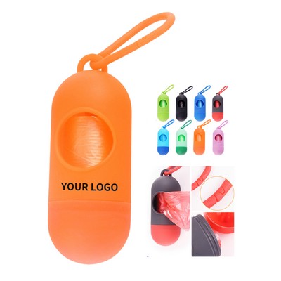 Portable Pet Waste Bag Dispenser With Clip Attachment 3.8" Length