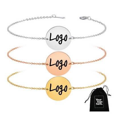 Stainless Steel Chain Bracelet for Women's Jewelry