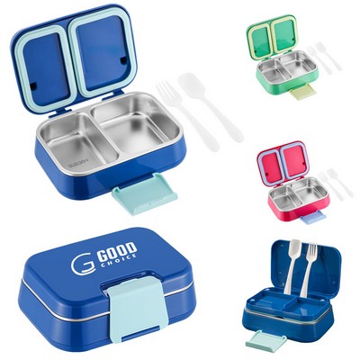 2-Compartment Lunch Box