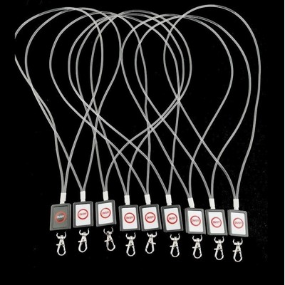 LED Card Holder TPU Lanyard Strap