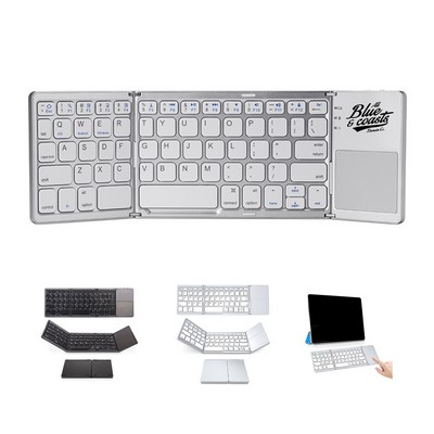 Portable Touchpad Bluetooth Keyboard