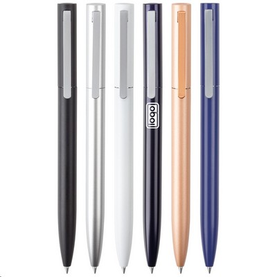 Metal Ballpoint Pen W/ Clip