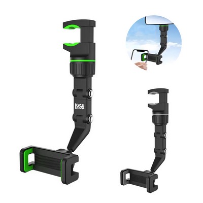 Rotating Car Rearview Mirror Phone Holder