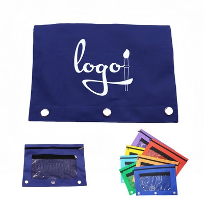 Zippered Pencil Pouch With Window
