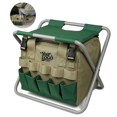 Foldable Outdoor Utility Stool/Bag