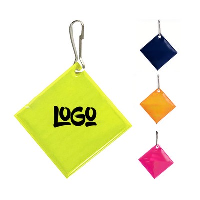 Diamond Reflective Zipper Pulls